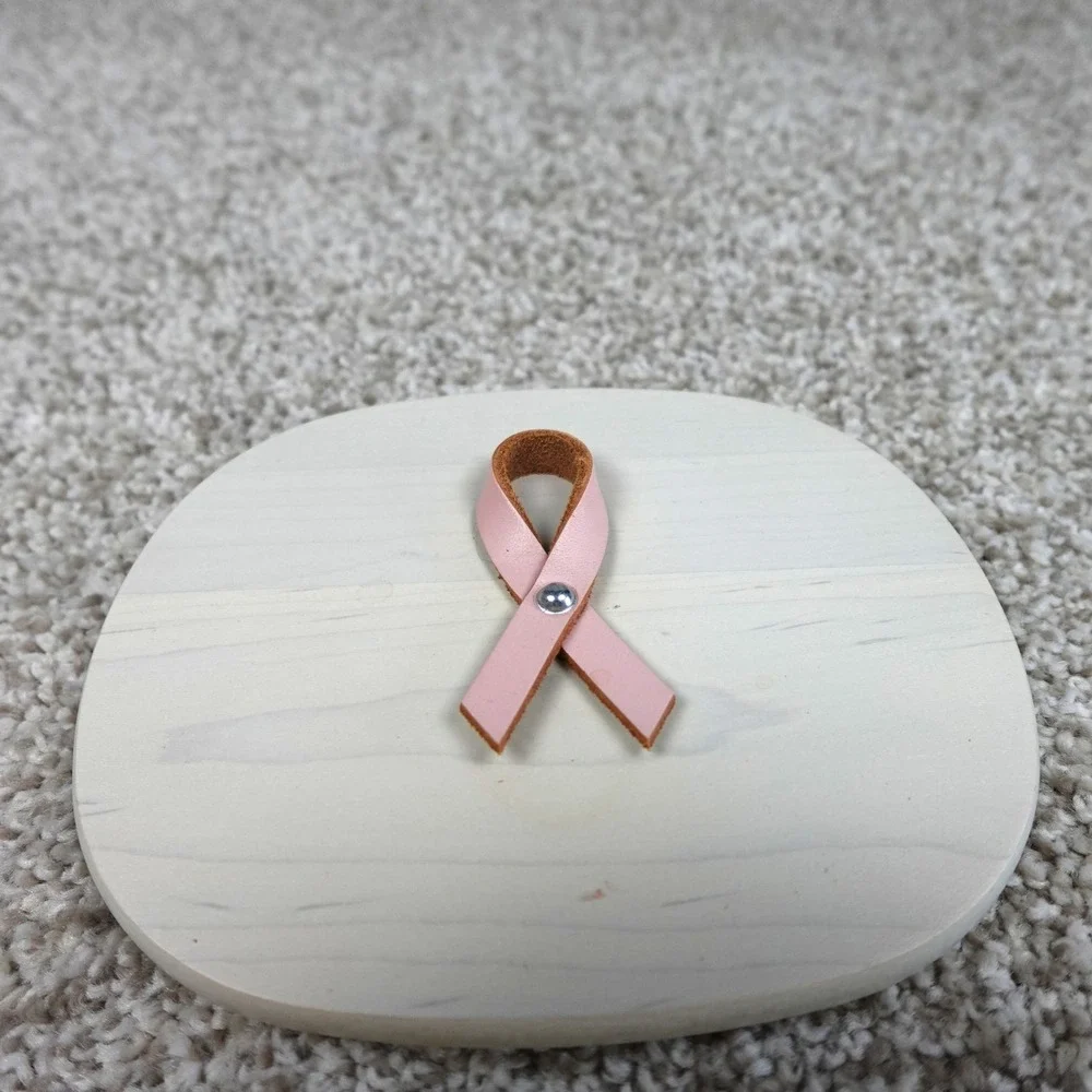 Longaberger 2008 Horizon of Hope Basket Lid Pink Ribbon Awareness Wood Cover